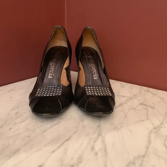 Pedro Garcia Open-Toe Heels - Picture 3 of 7